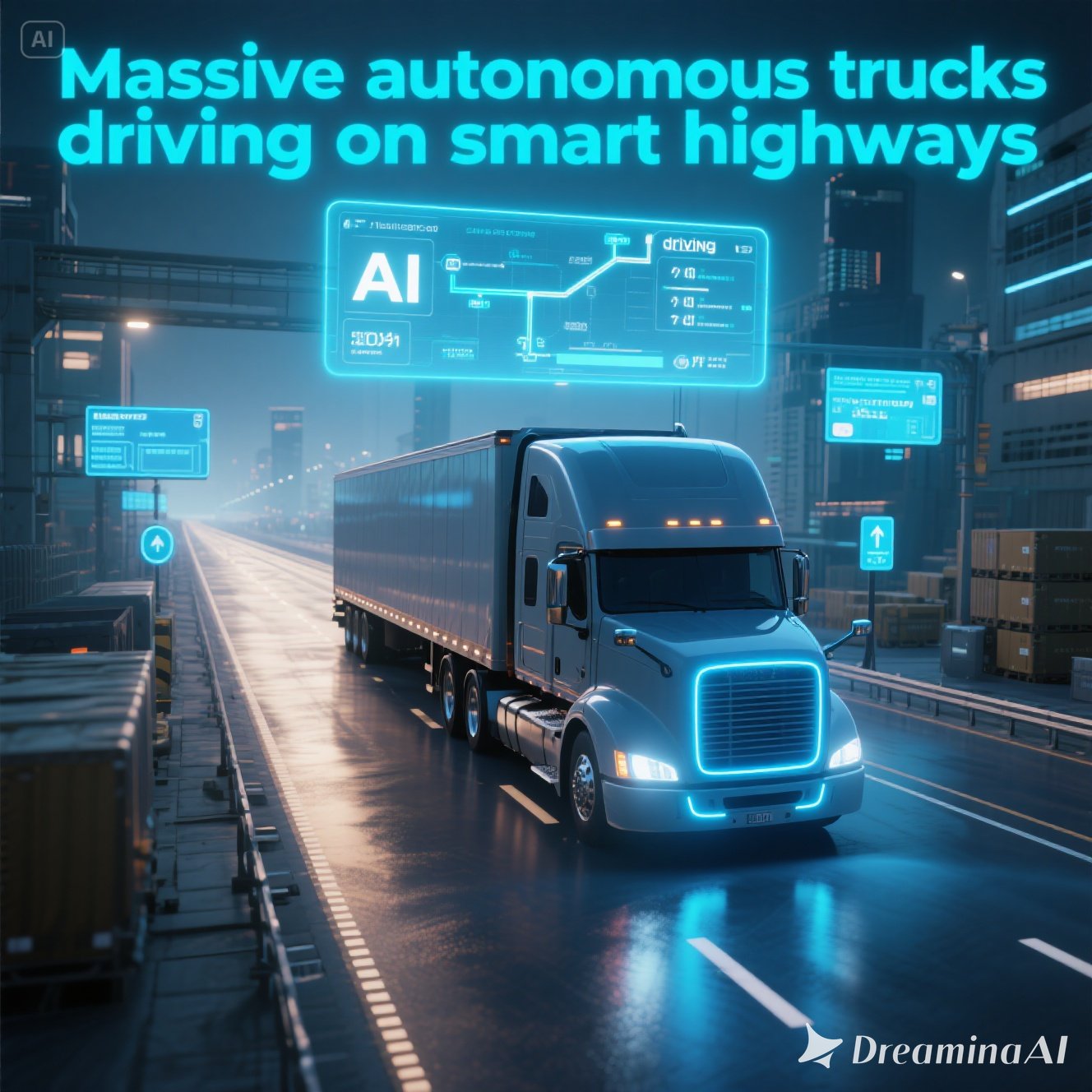 Self-Driving Truck: Revolusi Logistik Dunia