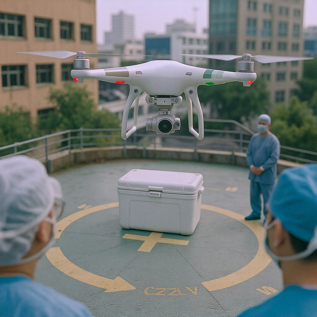 Drone Transportasi Organ Medis: Nyawa dalam Hitungan Menit