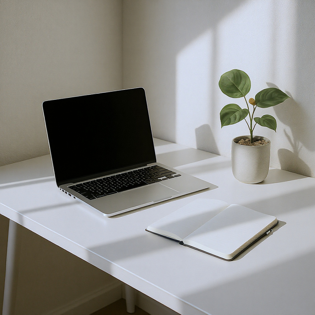 Minimalist Workspace: Kantor Kosong untuk Pikiran Tenang